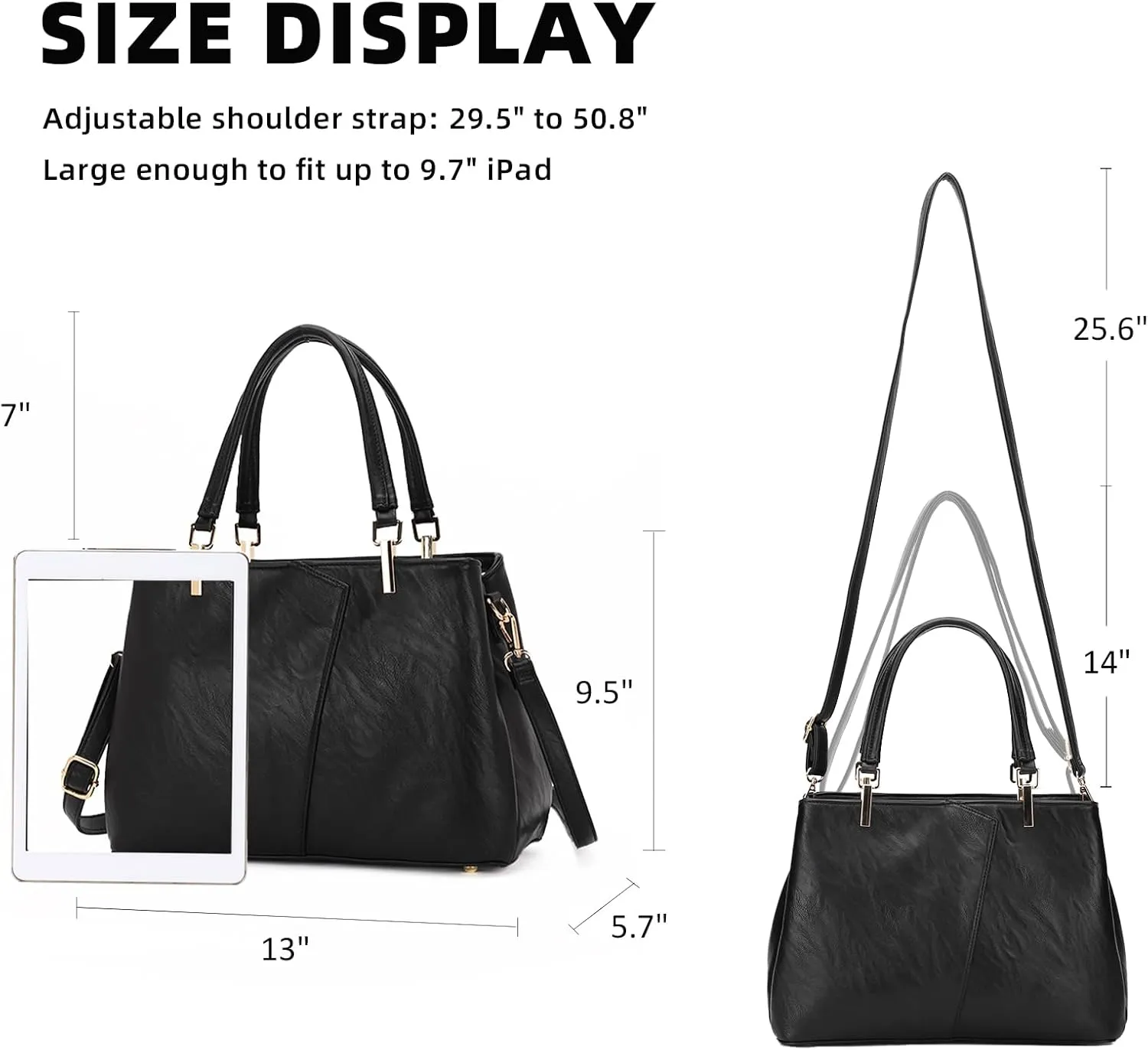 KouLi Buir Hobo, PU Leather Purses and Handbags - Shoulder, Crossbody, Top Handle, Tote Bags for Women