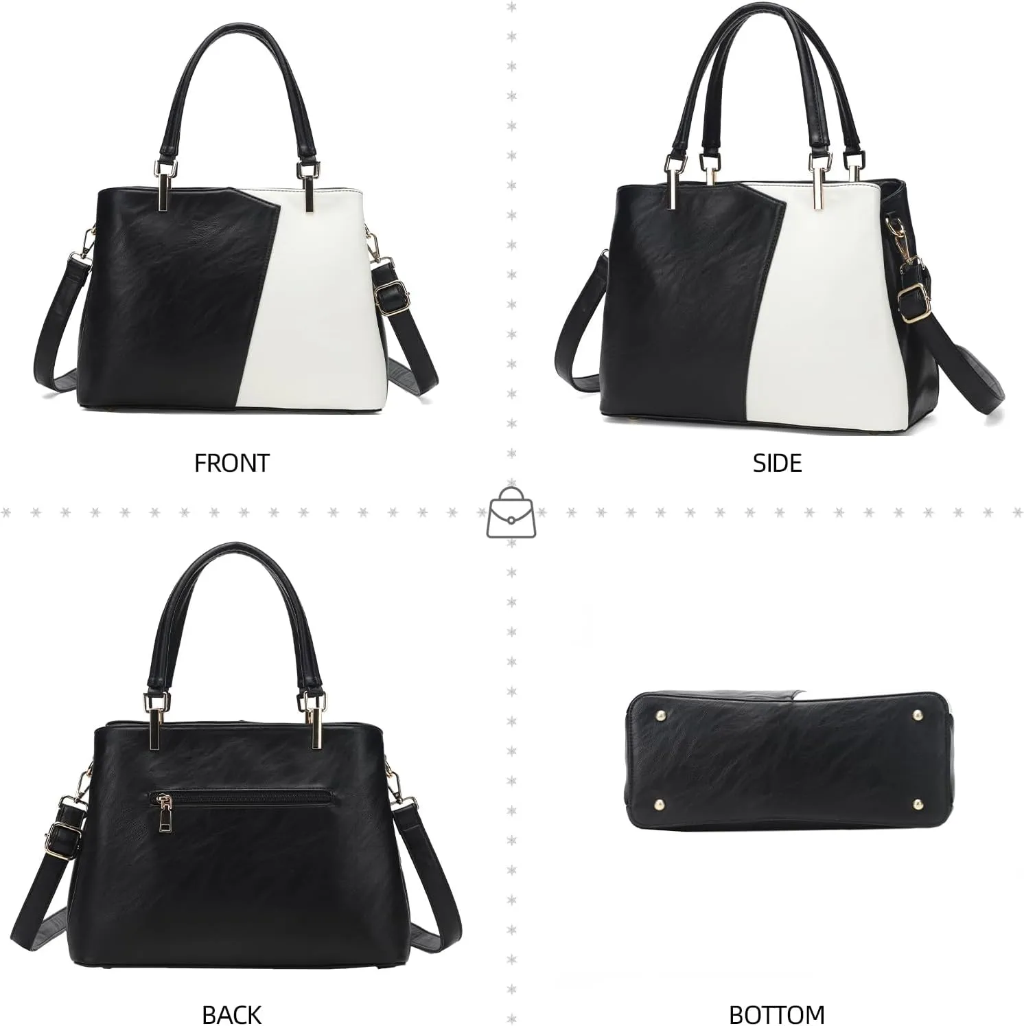 KouLi Buir Hobo, PU Leather Purses and Handbags - Shoulder, Crossbody, Top Handle, Tote Bags for Women