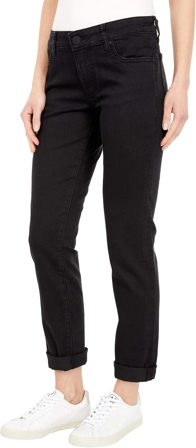 KUT from the Kloth™ Catherine Boyfriend Women’s Jeans – Blended Fabric – Mid Rise – Five Pocket Design