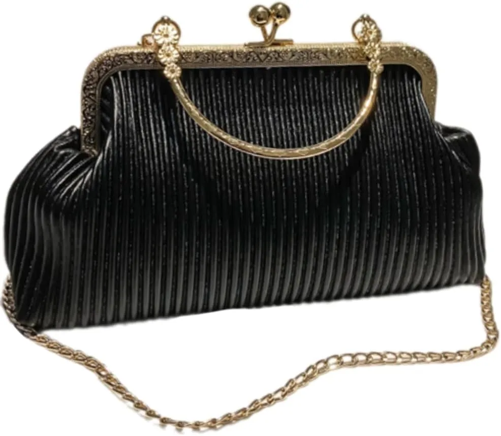 Ladies Stylish Soft PU Leather Handbag with Top Handle Chain Crossbody Shoulder Bag for Daily Use and Special Occasion