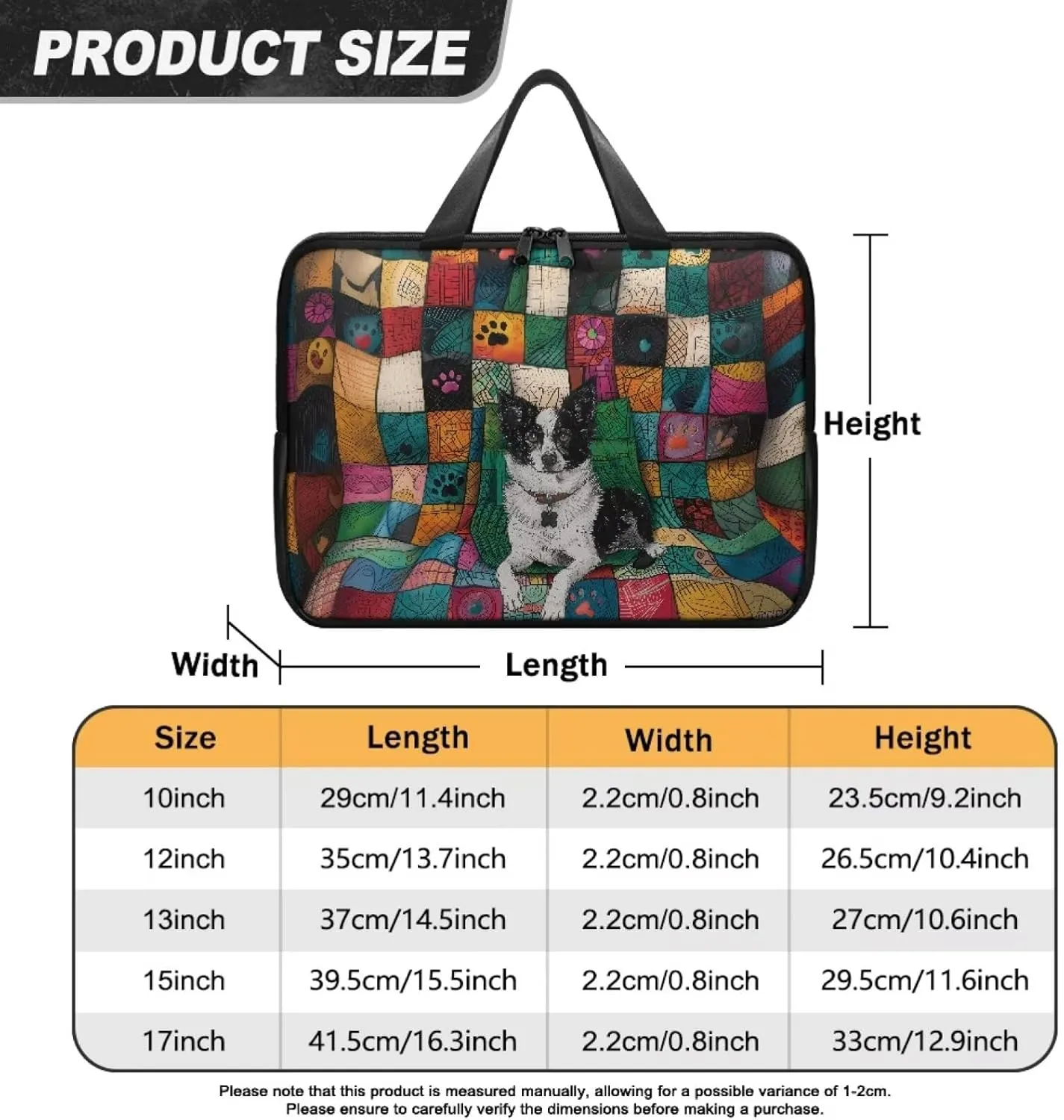 Laptop Bag Case Womens Mens Leather Briefcase Zipper Casual Computer Carrying Bag Cover