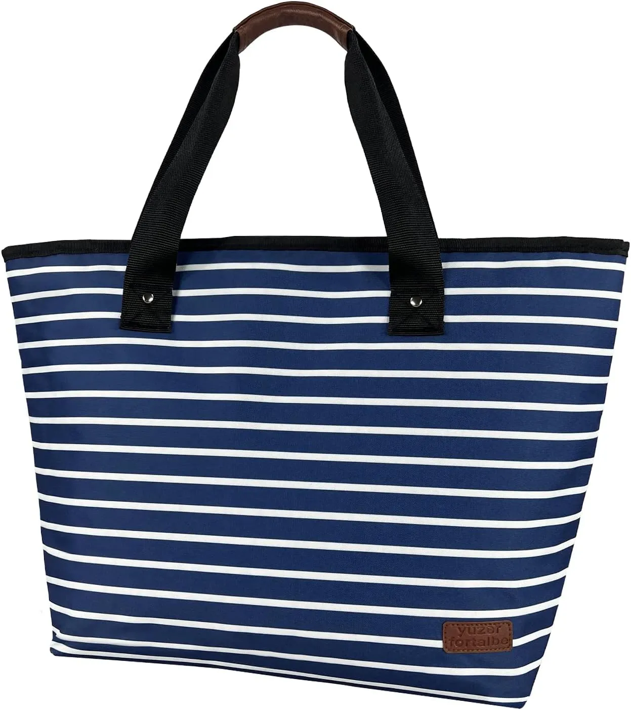 Large Cooler Bag Insulated Blue 30can 18L,Leakproof Soft Coolers Insulated Tote Bag, Reusable Grocery Bag ，Lunch Box Lunch Bag for Picnic Beach Camping.…