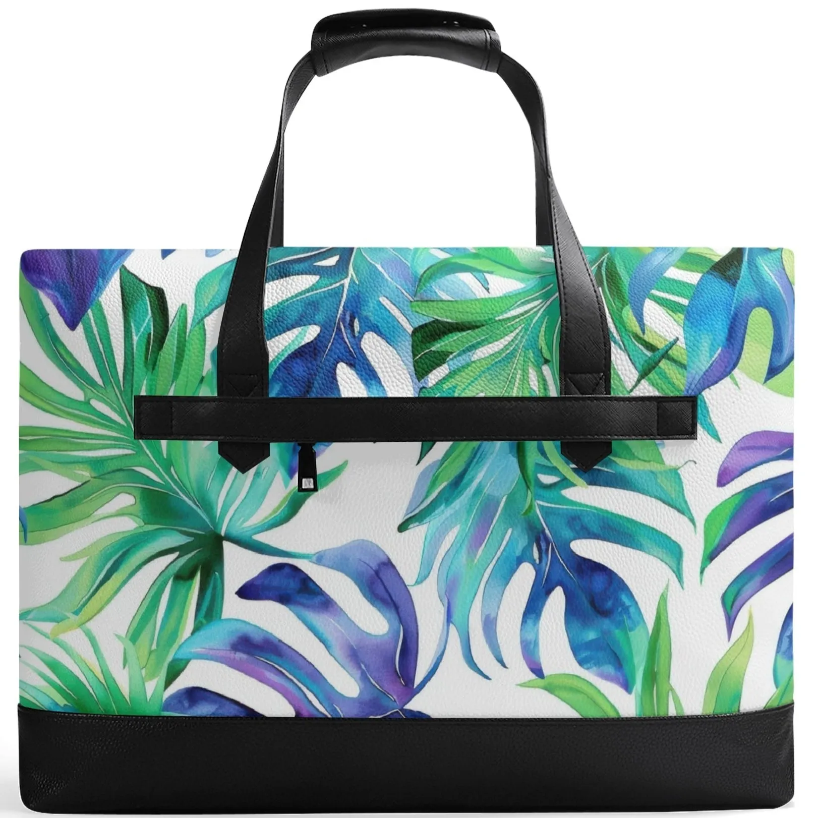 Leaf It to Style | Faux Leather Briefcase | Business Laptop Bag – Classic, Durable, Water-Resistant