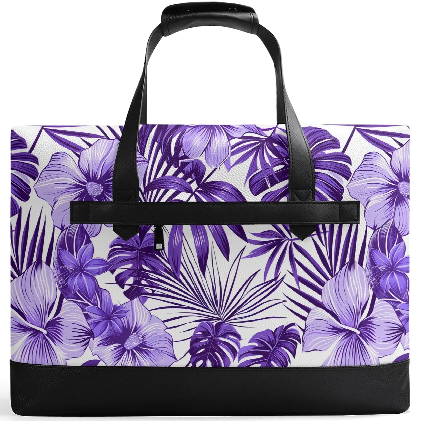 Leaf It to Style | Faux Leather Briefcase | Business Laptop Bag – Classic, Durable, Water-Resistant