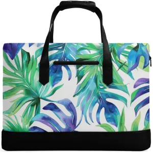 Leaf It to Style | Faux Leather Briefcase | Business Laptop Bag – Classic, Durable, Water-Resistant
