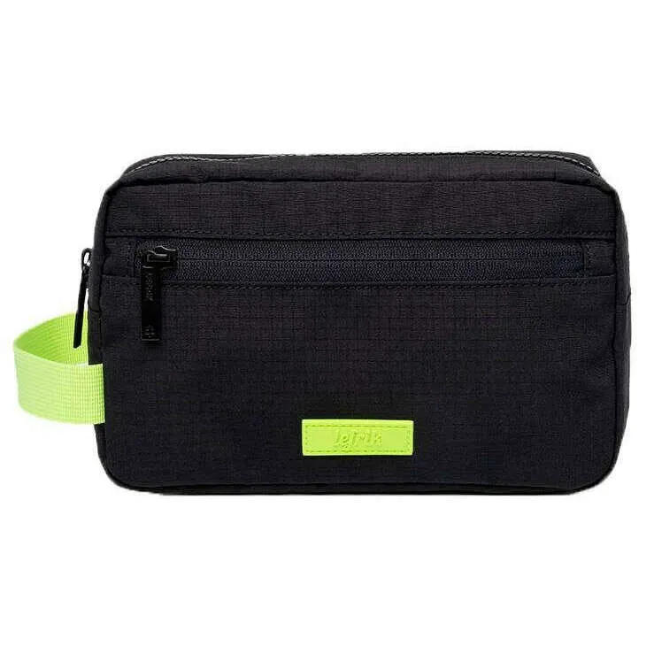 Lefrik Kei Lithe Ripstop Wash Bag - Black Lime