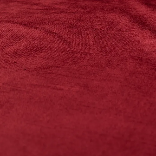 Liberty Textured Plain Shimmer Velvet Red Upholstery Fabric CTR-2385
