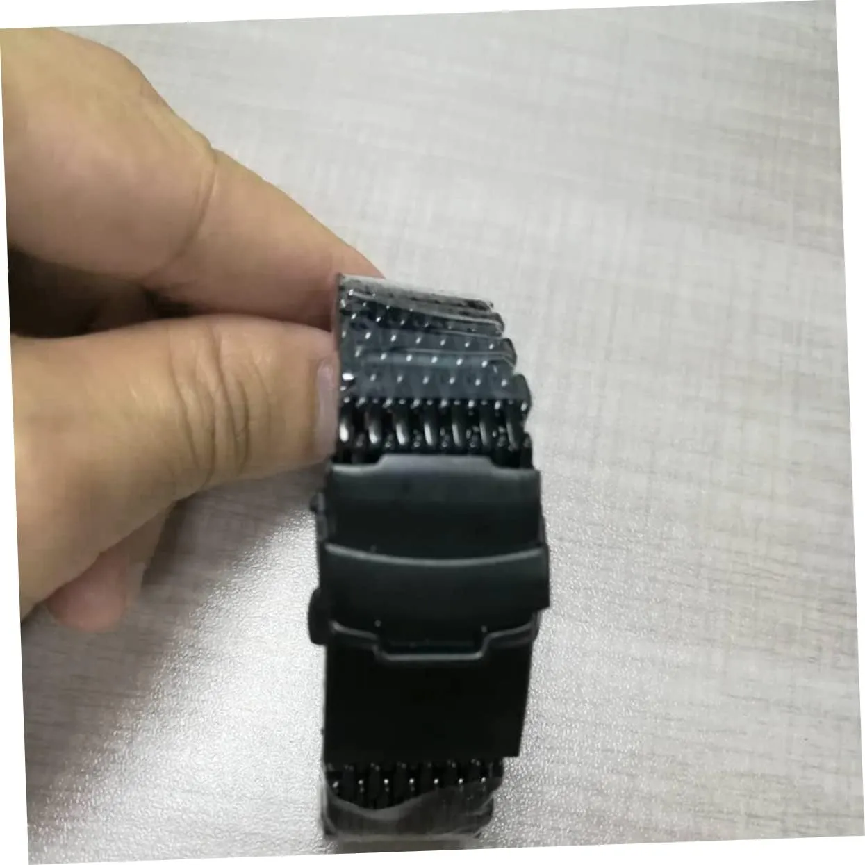 LIFKOME 2pcs Metal Watchband Stainless Watch Strap Shark Mesh Watch Band Mesh Watchband Stainless Steel