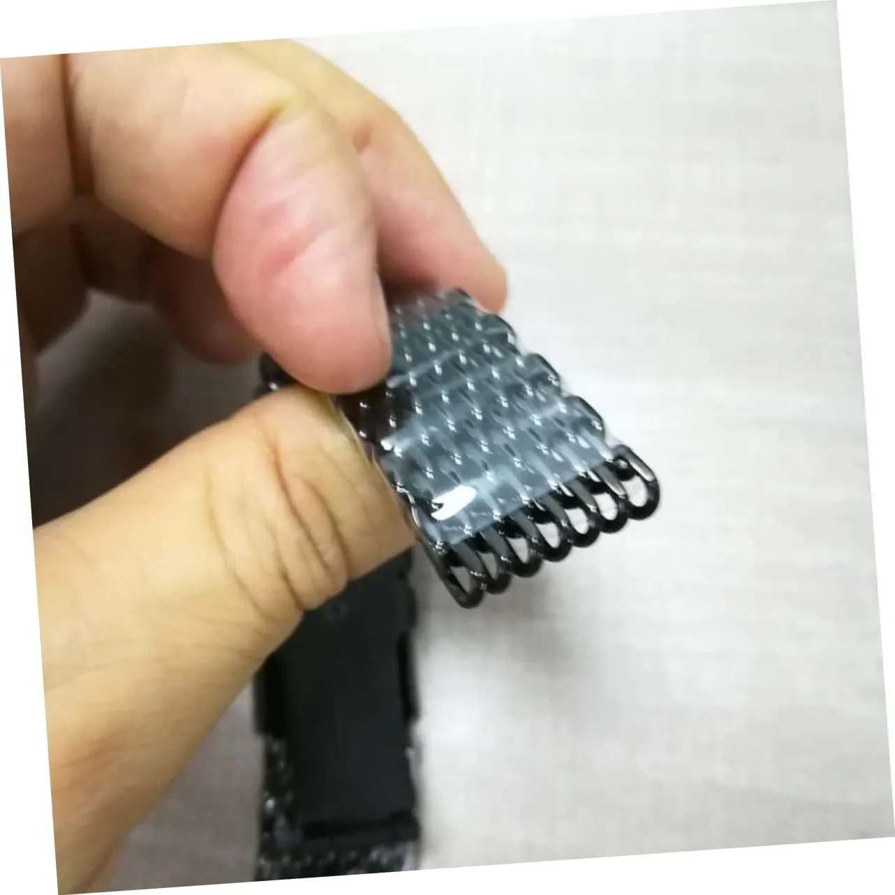 LIFKOME 2pcs Metal Watchband Stainless Watch Strap Shark Mesh Watch Band Mesh Watchband Stainless Steel