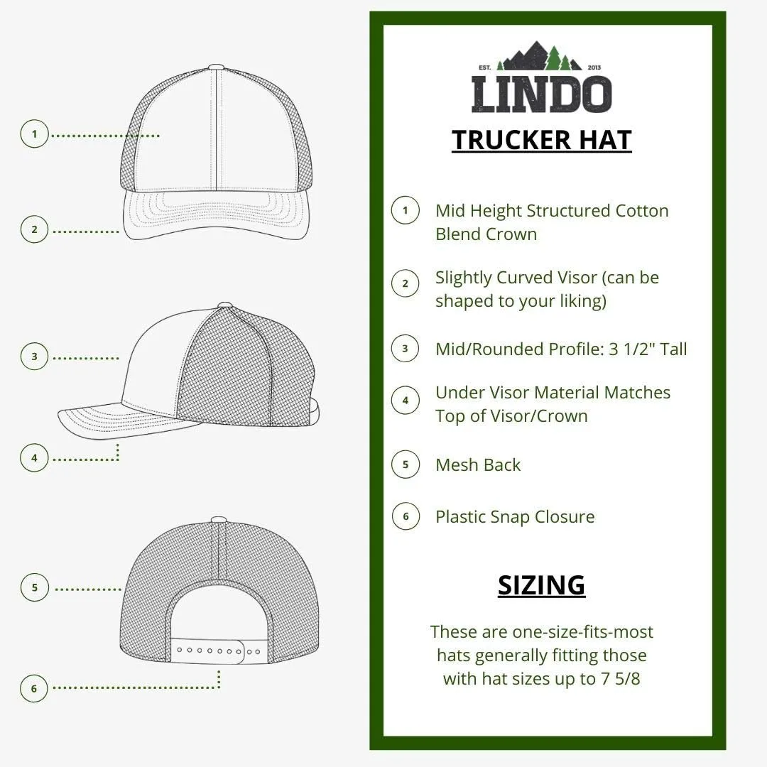 LINDO Trucker Hat - The Great Outdoors