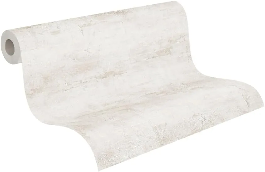 Livingwalls Daniel Hechter 7 306685 Non-Woven Wallpaper Plaster Look 10.05 m x 0.53 m Cream Beige Textured Wallpaper