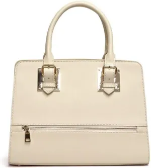 LOEM Designer cool shoulder Bag handbag dual metal zipper pockets