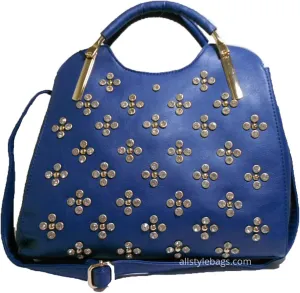 LOEM Designer inspire bling Rhinestone Shoulder bag handbag pebbled purse