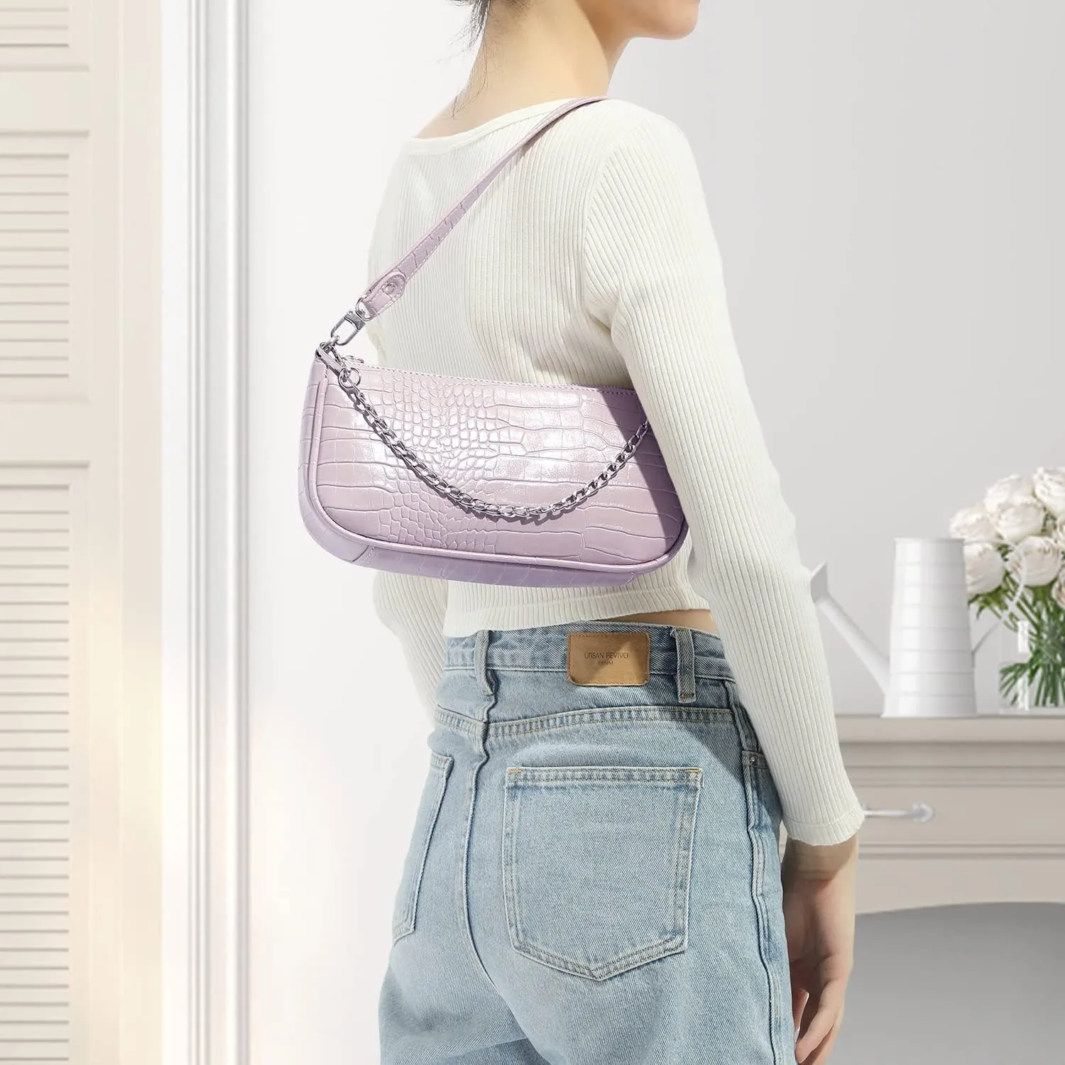 Loiral Small Purse for Women, Retro Classic Tote HandBag Shoulder Bags Clutch Purse