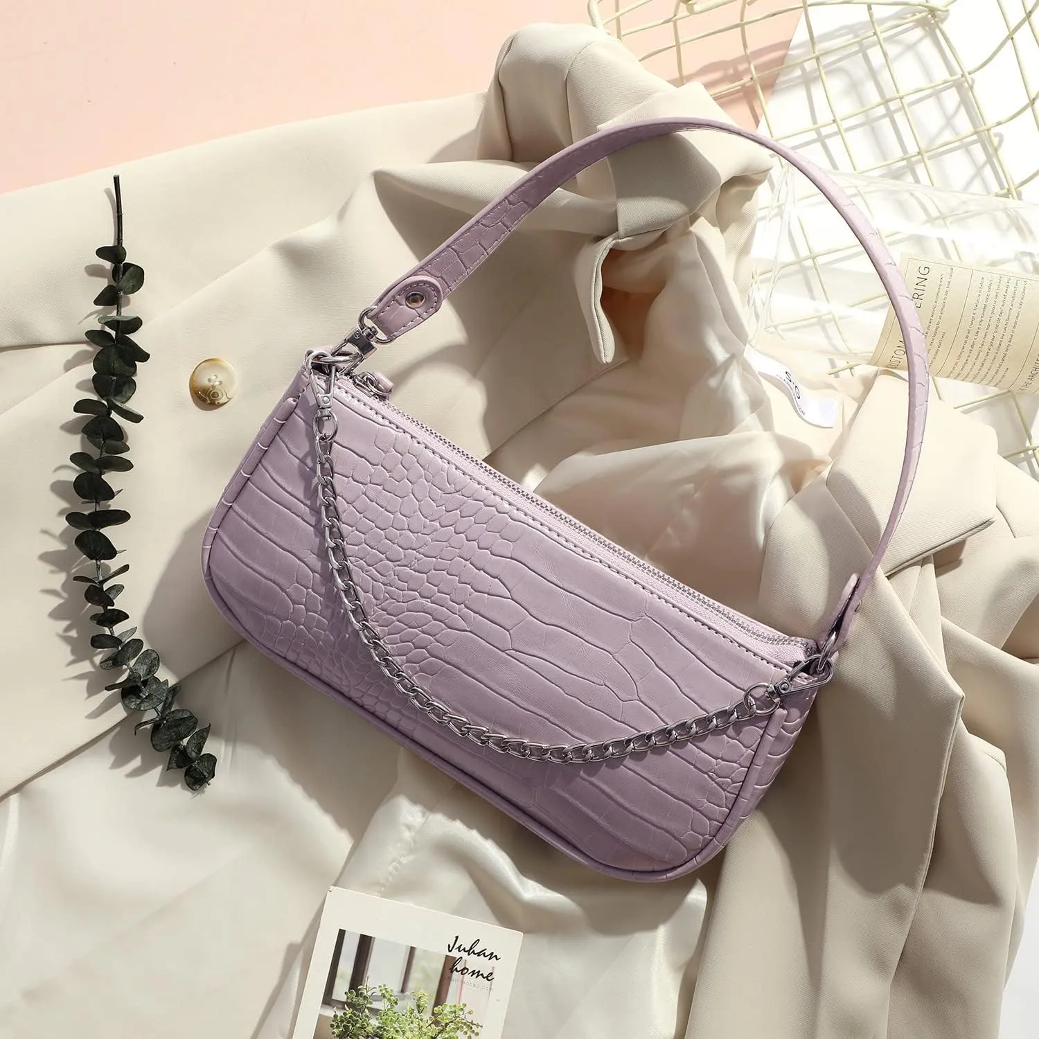 Loiral Small Purse for Women, Retro Classic Tote HandBag Shoulder Bags Clutch Purse