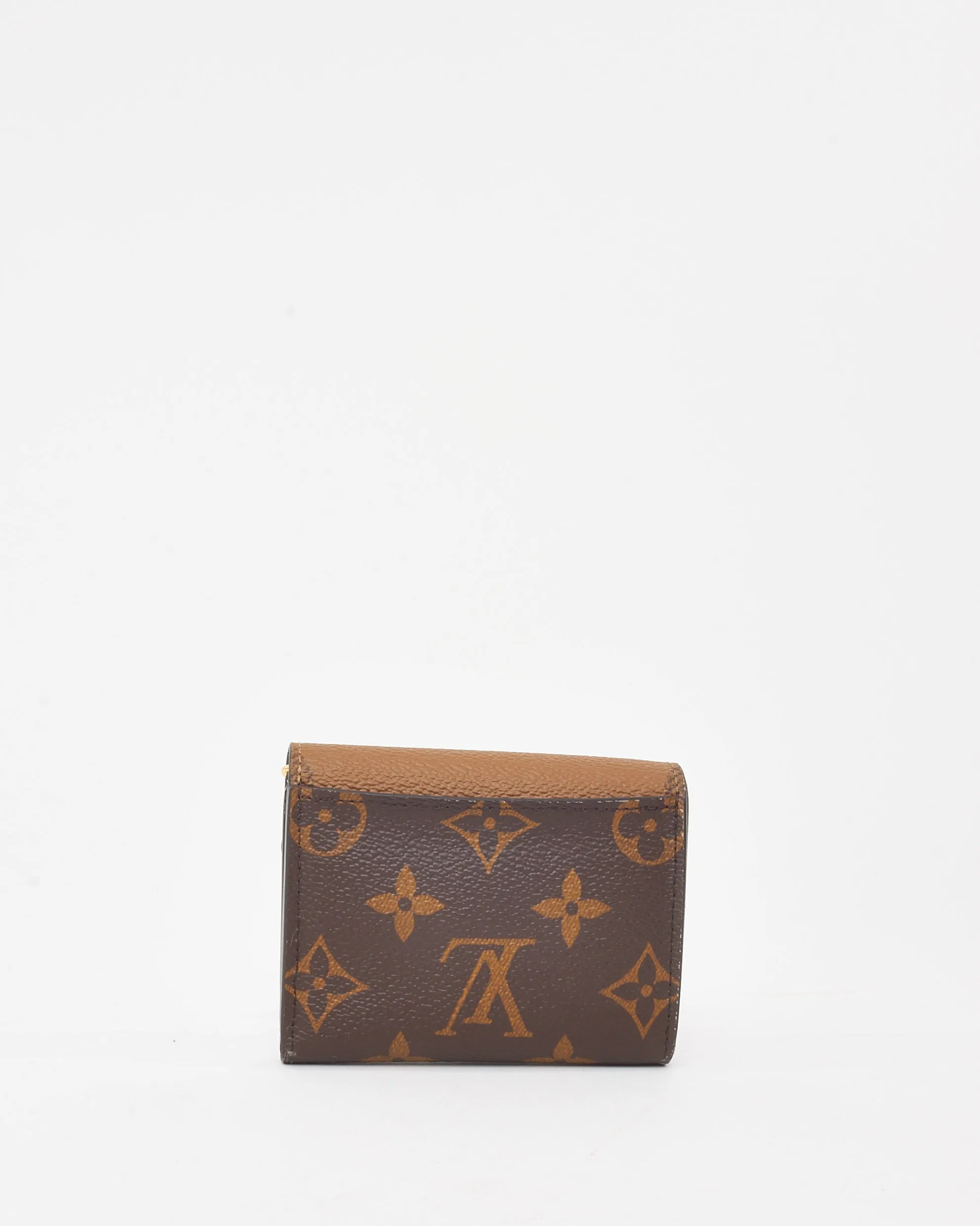 Louis Vuitton Brown Giant Reverse Monogram Canvas Zoé Wallet