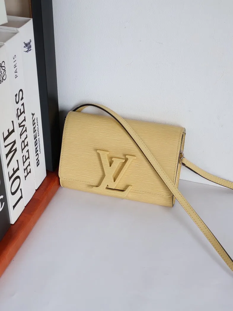Louis Vuitton EPI Leather Bag #8E Yellow Crossbody