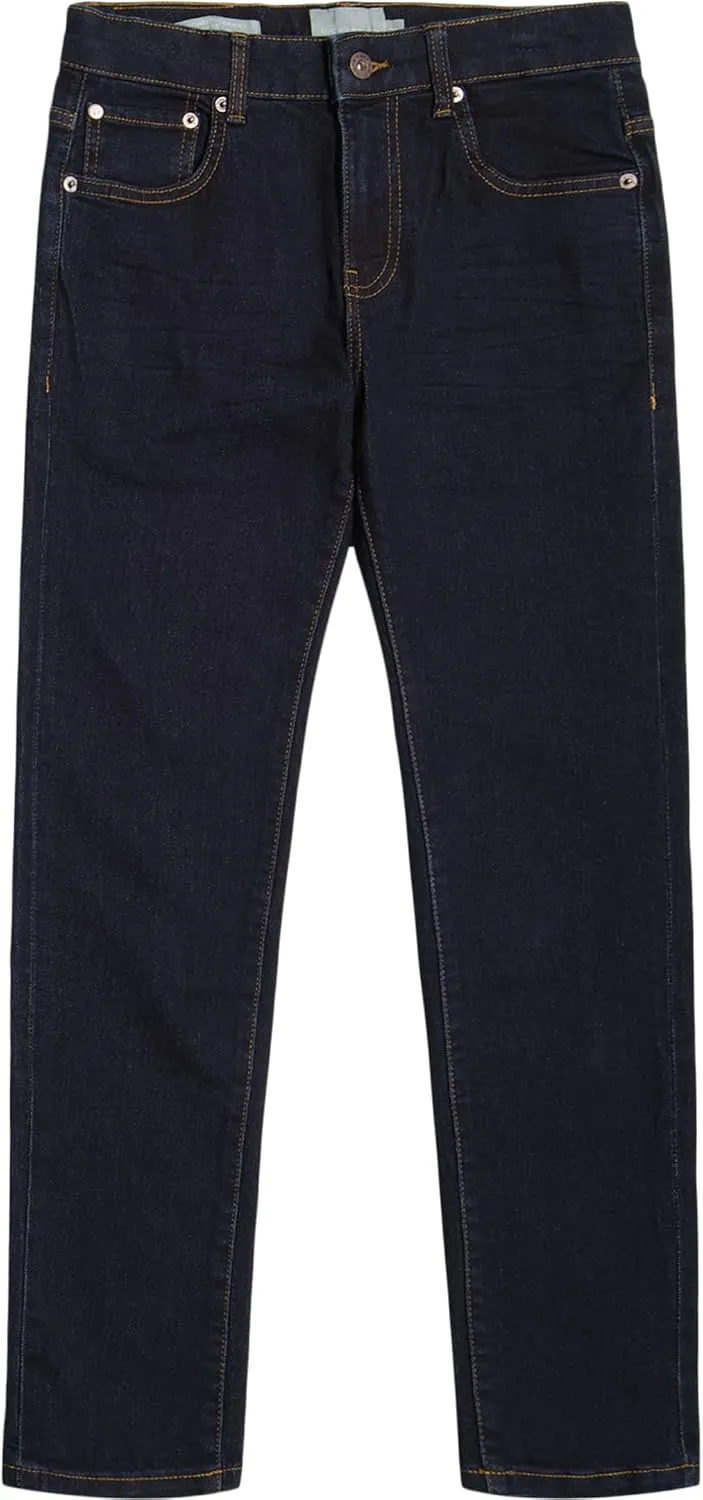 Lucky Brand Boys' Skinny Fit Stretch Denim Jean 5Pocket Style Zipper Fly & Button Closure