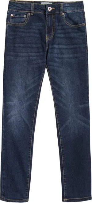 Lucky Brand Boys' Skinny Fit Stretch Denim Jean 5Pocket Style Zipper Fly & Button Closure