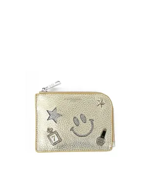 Luxuce L-shaped zipper Micro Multi Wallet 1561