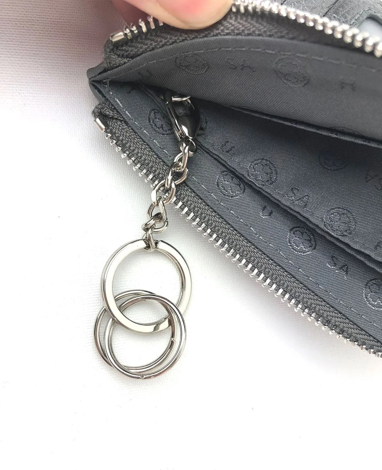 Luxuce L-shaped zipper Micro Multi Wallet 1561