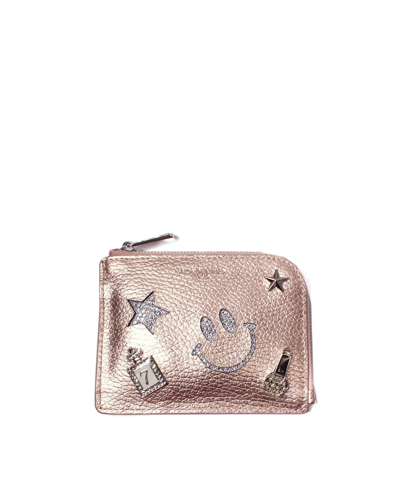 Luxuce L-shaped zipper Micro Multi Wallet 1561