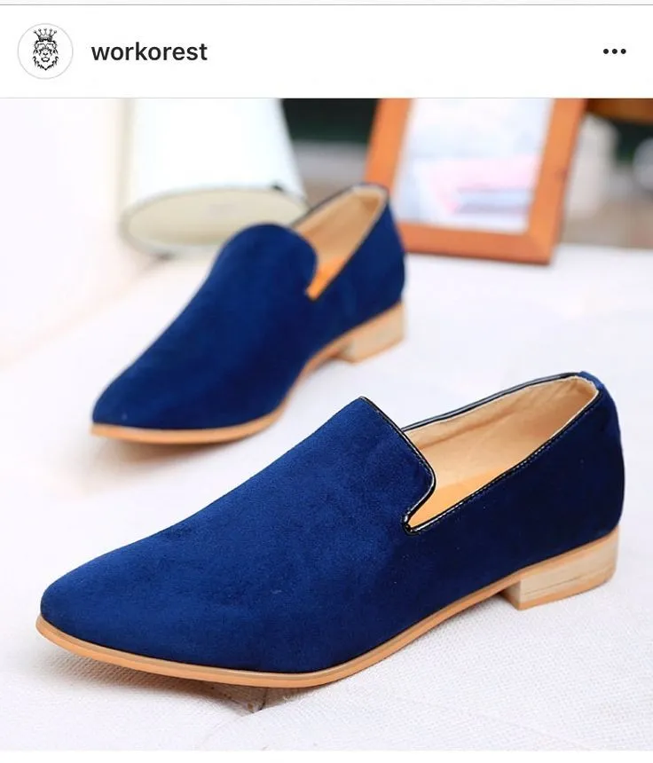 Luxury Exclusive offer Loafers Velvet Running out fast Party Wea – Formal