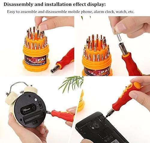 Maintenance Universal Multi in Set driver 1 Enormous discount Cutting-edge Kit Precision | Bit Screw tool 31 Screwdriver Tool Repair