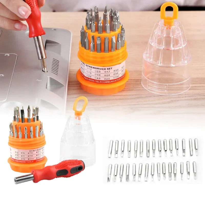 Maintenance Universal Multi in Set driver 1 Enormous discount Cutting-edge Kit Precision | Bit Screw tool 31 Screwdriver Tool Repair