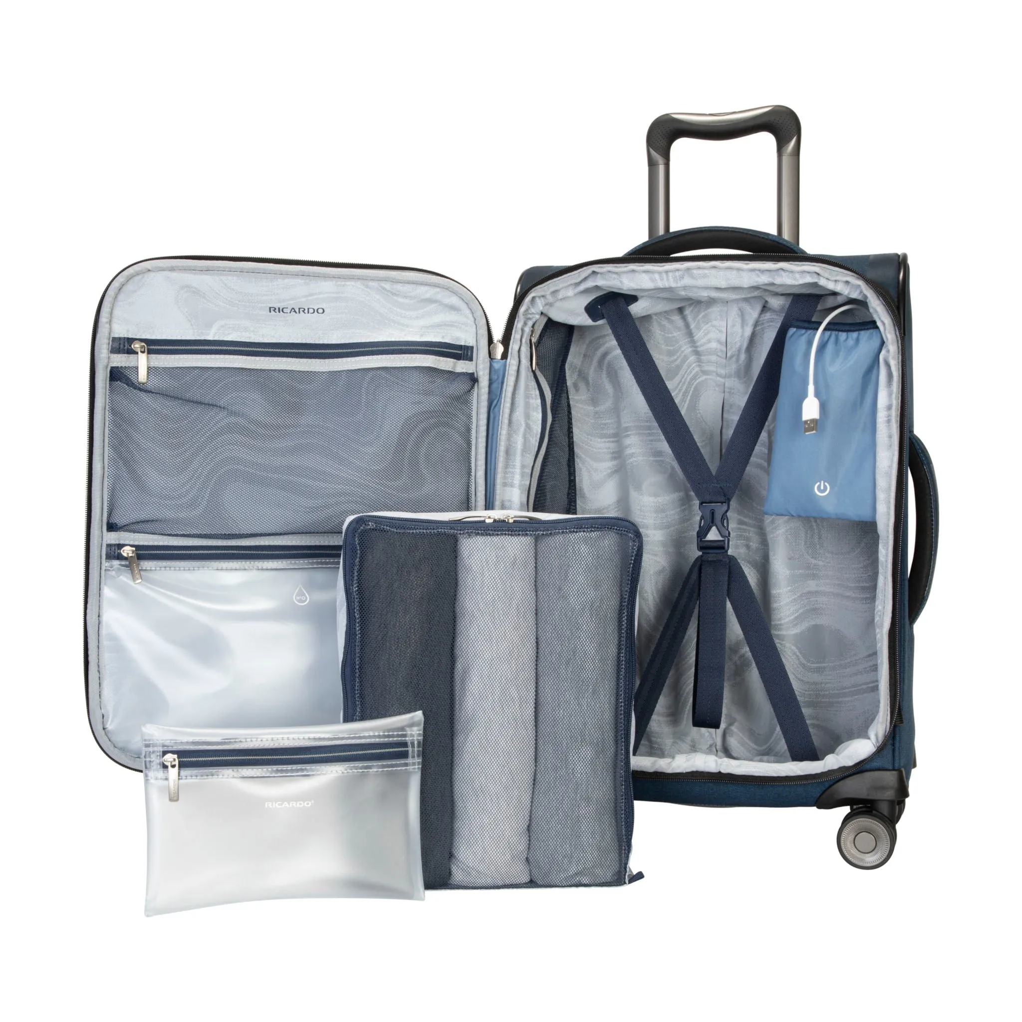 Malibu Bay 3.0 Softside Carry-On Spinner Luggage