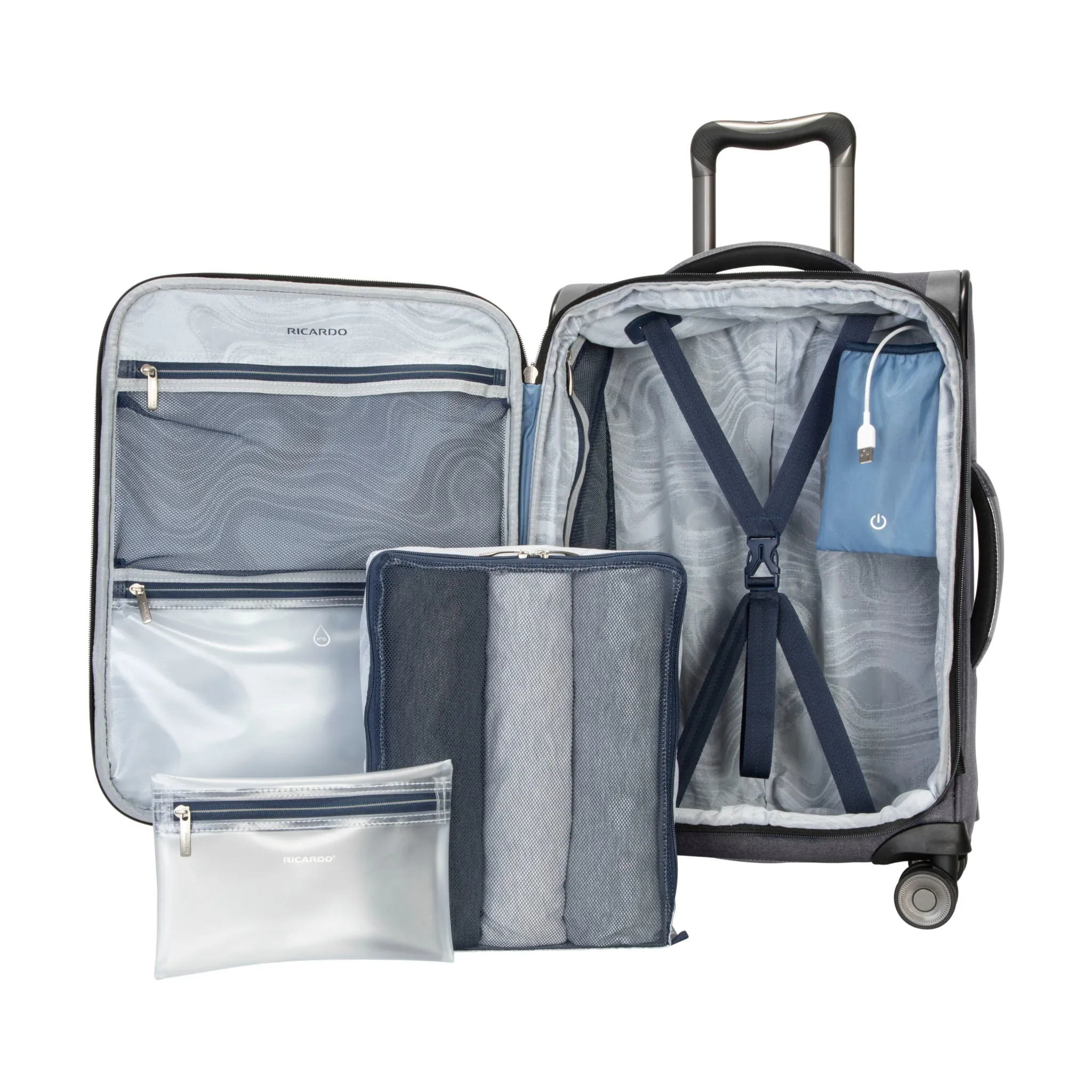 Malibu Bay 3.0 Softside Carry-On Spinner Luggage