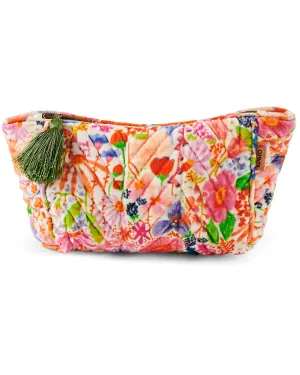 Meandering Meadow Velvet Toiletry Bag - Kip&Co