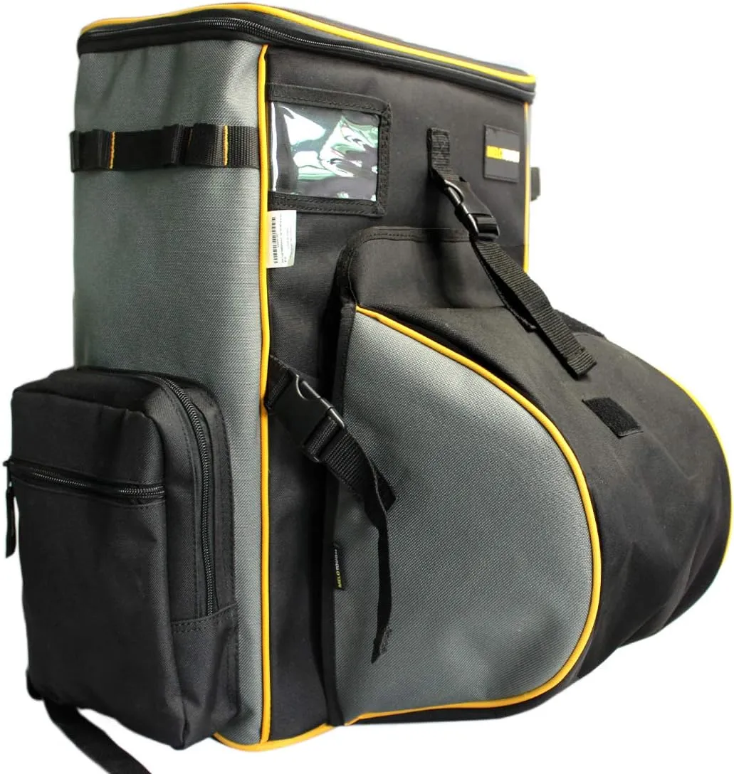 MELOTOUGH Welding Tool Backpack for Tools and Helmet Welder Backpack Extreme Gear Pack with Helmet Catch Including Lunch Box