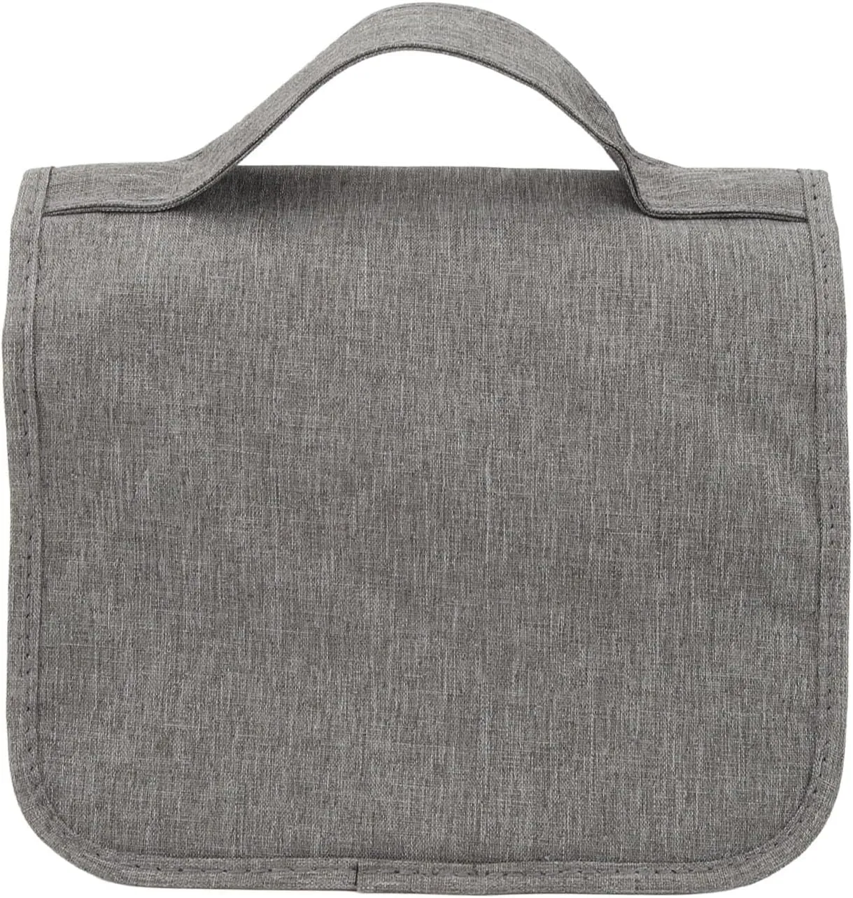 Men Business Travel Toiletry Bag Large Capacity Water Prevent Hanging Toiletry Bag for Home Traveling Business Trips Camping (Grey)