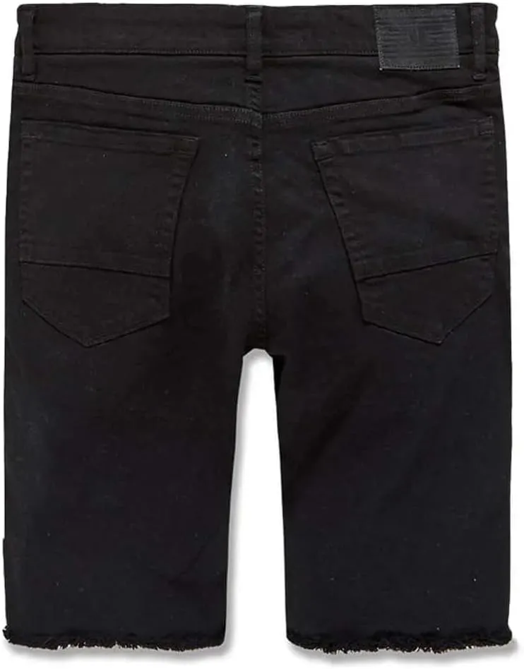 Men Siena Denim Shorts (Crimson)