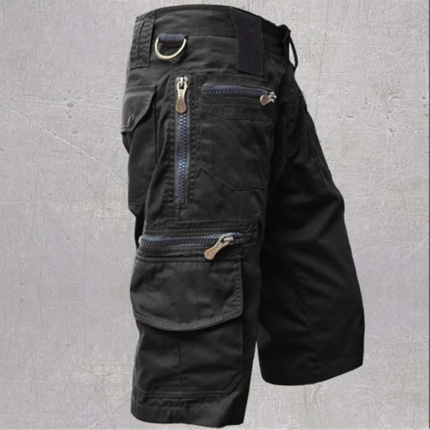 Men's Cargo Shorts Relaxed Fit Camo Short Outdoor Multi-Pocket Cotton Work Shorts Casual Hiking Shorts for Men
