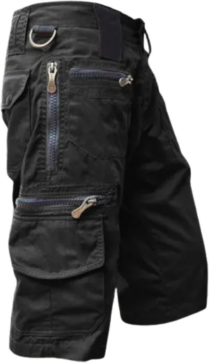 Men's Cargo Shorts Relaxed Fit Camo Short Outdoor Multi-Pocket Cotton Work Shorts Casual Hiking Shorts for Men