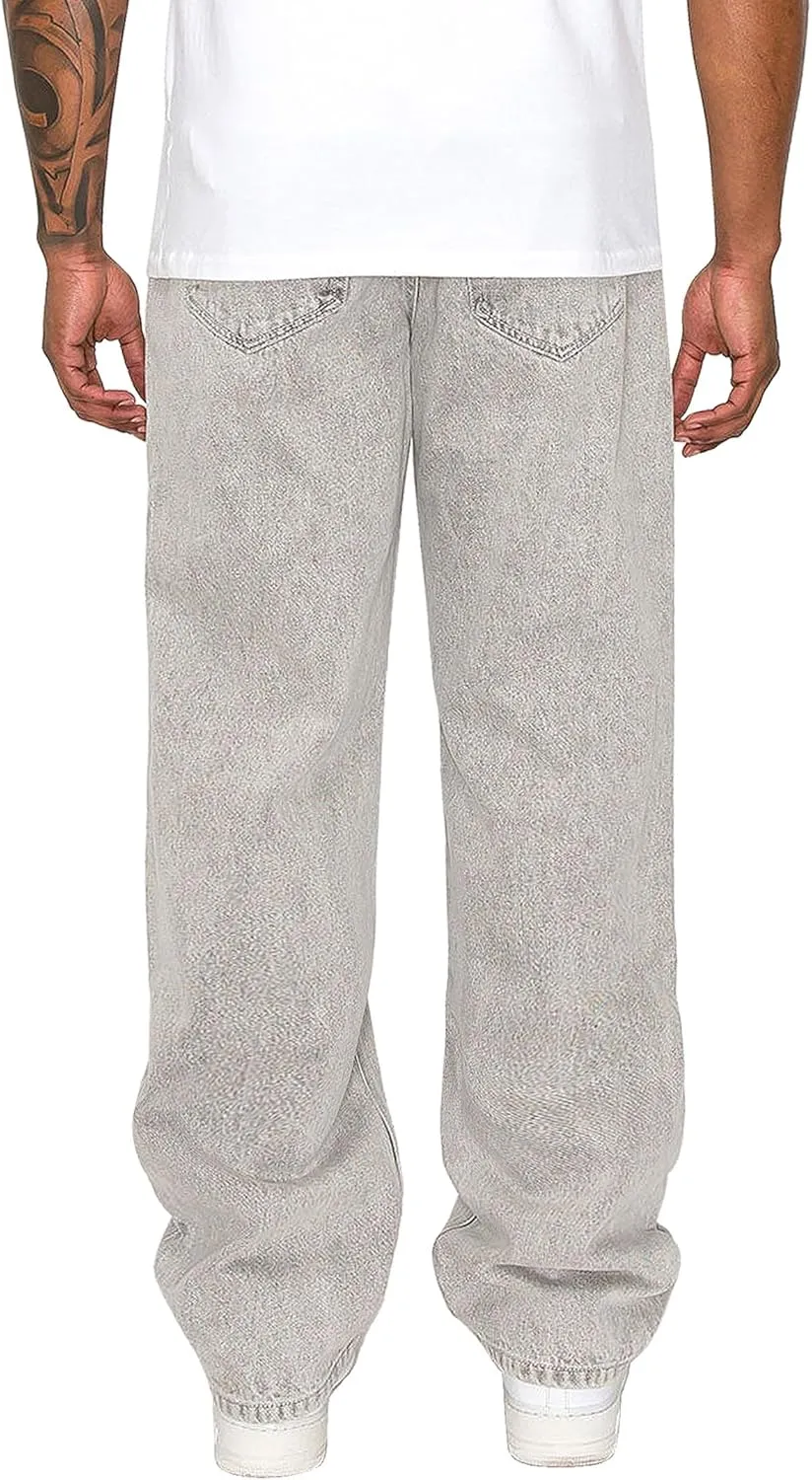 Men's Essential Baggy Wide Denim Jeans