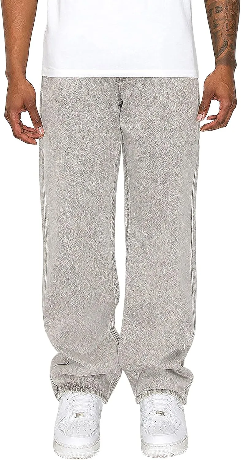 Men's Essential Baggy Wide Denim Jeans