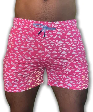 Men's Party Booty 4in Inseam Shorts, Zippered Pockets, Rave & Festivals LGBTQ, Gay Weekender