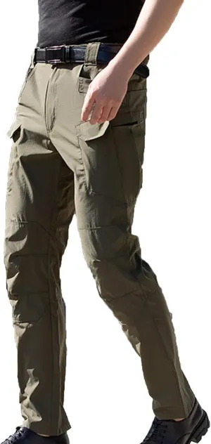 Mens Sweatpants with Pockets Classic Fit Cotton Multi Pockets Cargo Pants Loose Fit Athletic Pant Outdoor Fashion