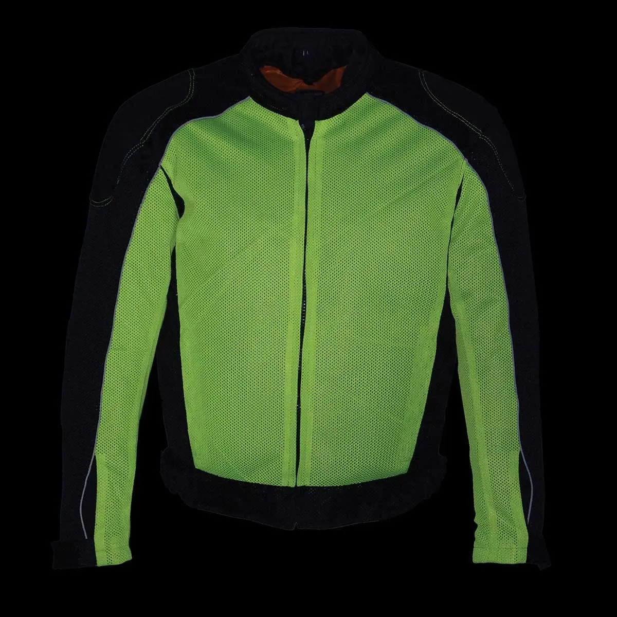 Milwaukee Leather Men's All Season Textile CE Armored Motorcycle Racer Jacket