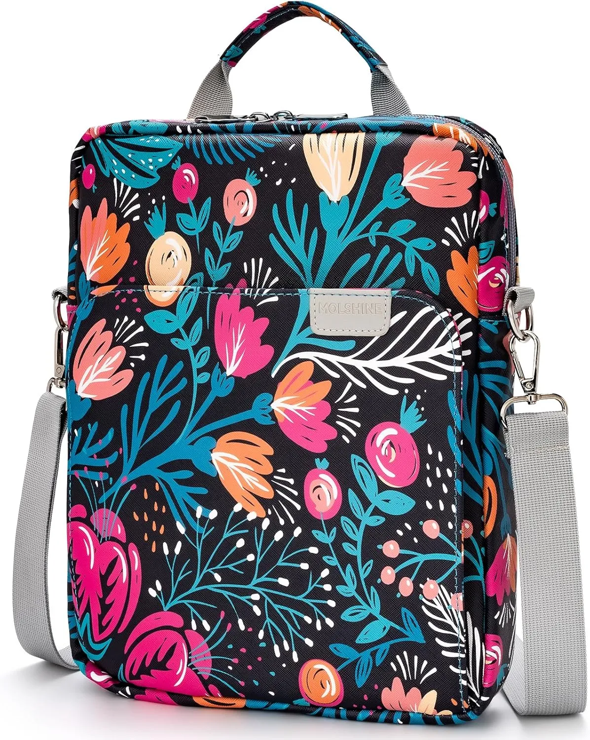 MOLSHINE 9-11.6 Inch Tablet Sleeve Bag Pouch with Handle & Shoulder Strap,Carrying Case for Laptop,iPad,Samsung Galaxy Tab