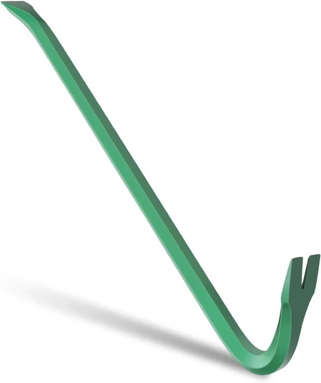 Monkey King Bar-18IN Pry Bar Gooseneck Wrecking Bar-Crowbar tool for Many pulling/Green color