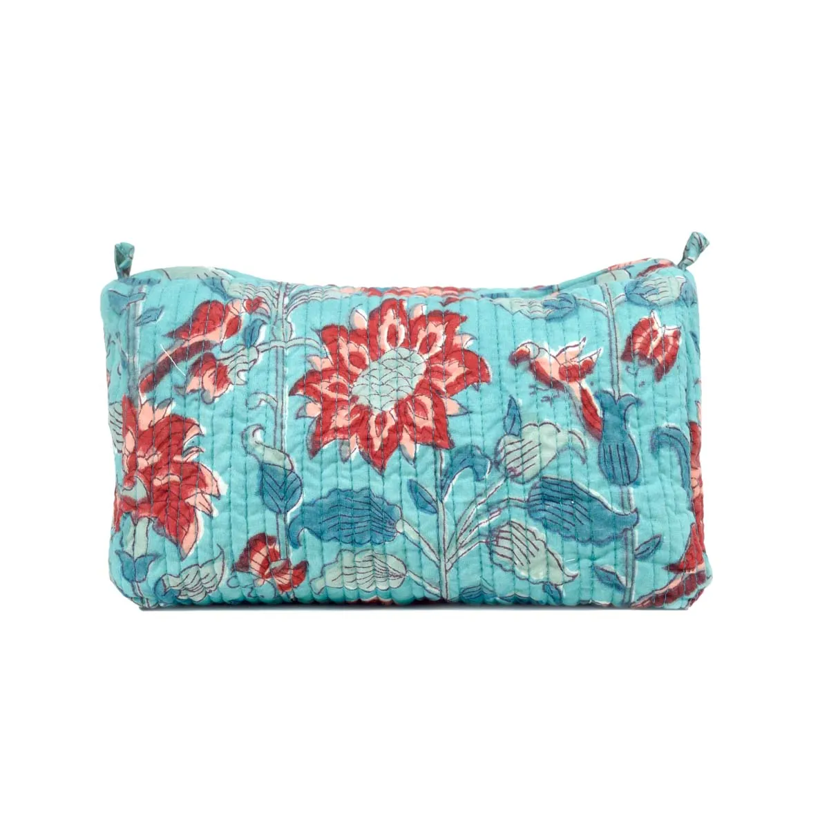 MOONSOON SUNFLOWER QUILTED TOILETRY POUCH