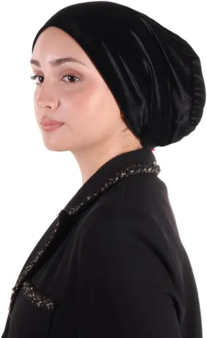 Mu Lan Velvet Low Shaper | Anti-Slip Non-Slip Adjustable Hijab Volumizer | Turban Base Bun | Practical Comfortable