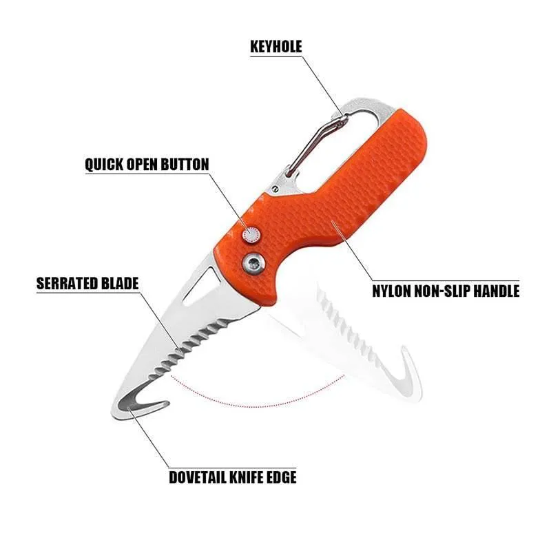 Multi-Tool Keychain - Compact Utility Tool for Adventurers