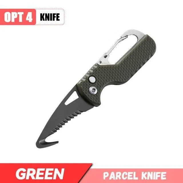 Multi-Tool Keychain - Compact Utility Tool for Adventurers