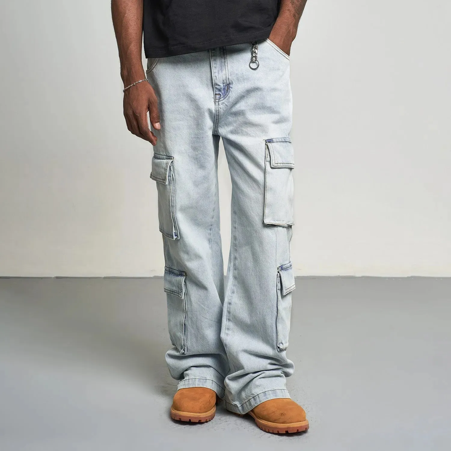 Multipocket Casual Jeans
