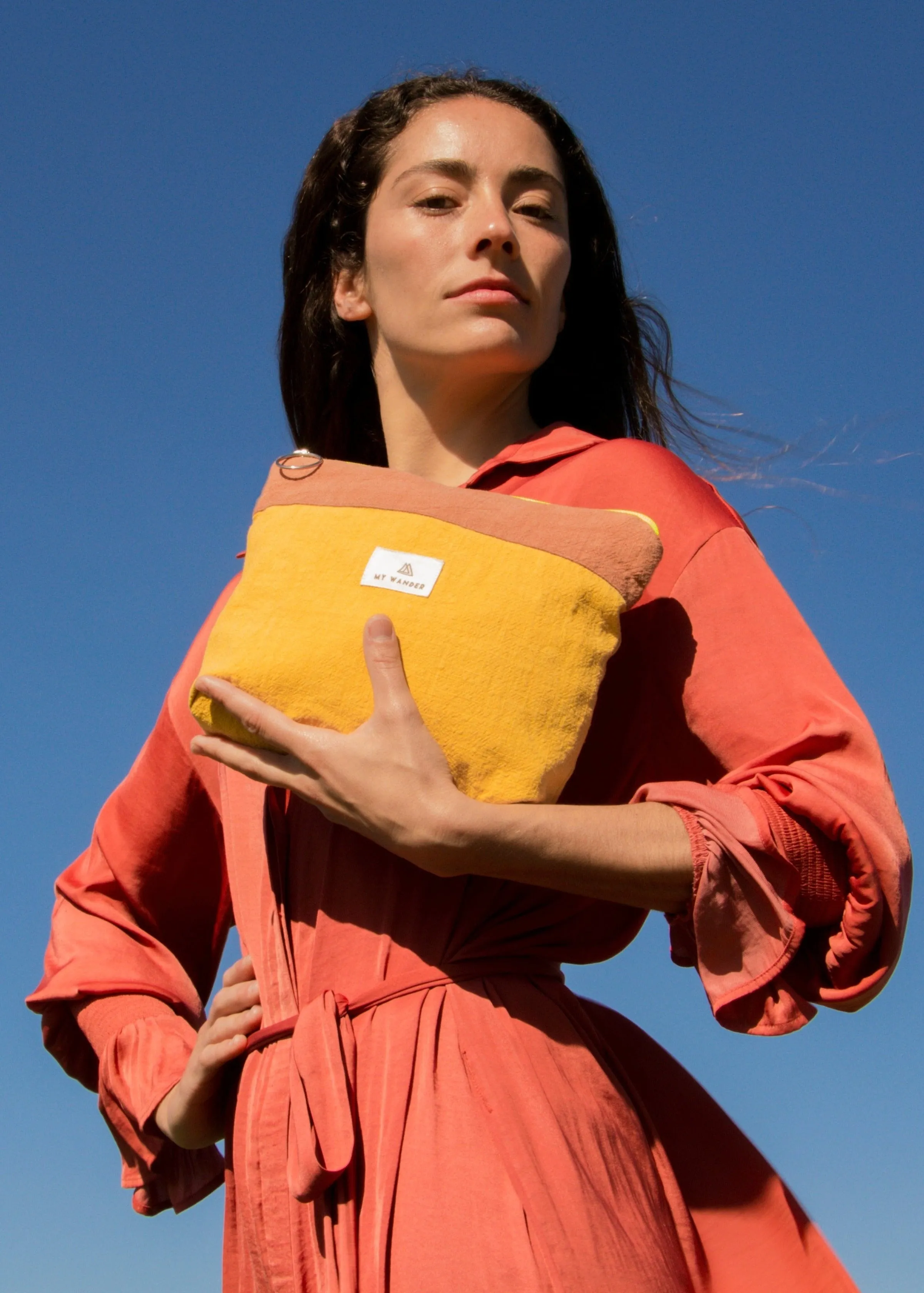 Mustard Linen <tc>Toiletry Bag</tc>